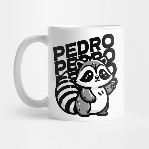 Pedro P Techno Dancing Raccoon by It_is_Okay